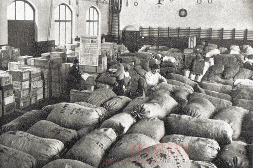 Sammelstelle der Hilfsaktion für Wien, 1919