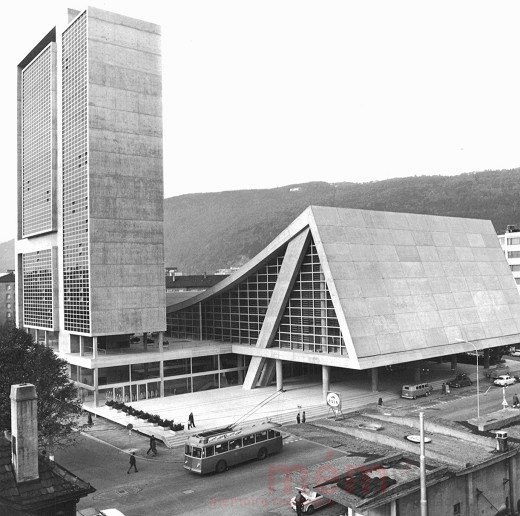 Das Kongresshaus kurz nach der Eröffnung, 1966