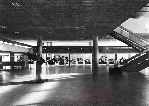 Das Foyer des Kongresshauses, 1966