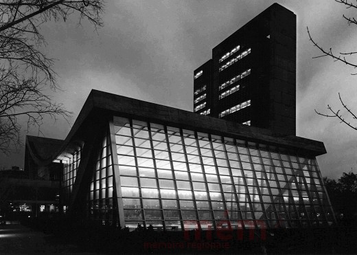 Das Kongresshaus bei Nacht, 1966