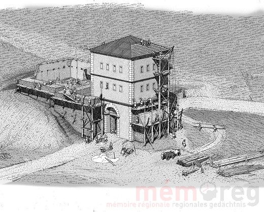 Römische Fluchtburg beim Grabefeld in Studen