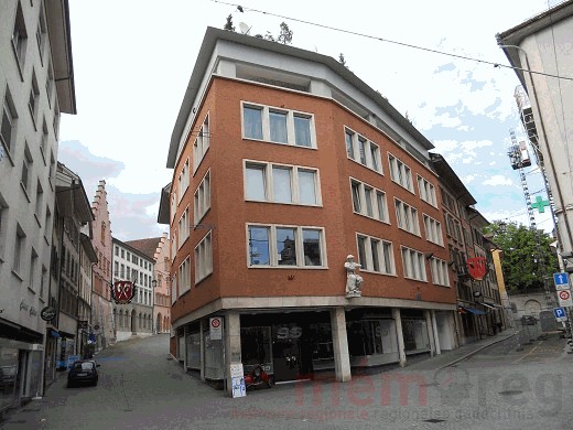 Das ehemalige Kaufhaus Burg in der Bieler Altstadt