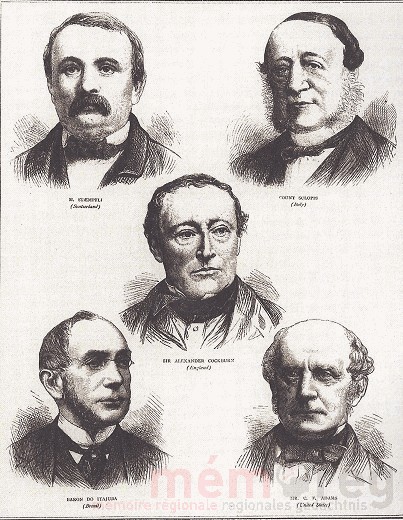 Das Alabama-Schiedsgericht in Genf, 1872