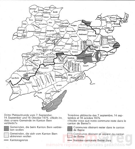 Das dritte Jura-Plebiszit vom Herbst 1975