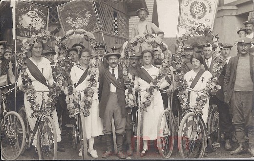 Arbeiter-Radfahrer Madretsch, um 1914