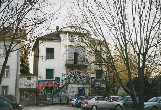 Die Villa Fantaisie in Biel, um 2005