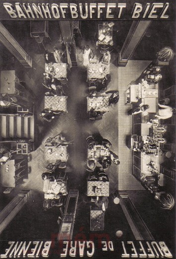Das Buffet II. Klasse des Bieler Bahnhofs, 1932
