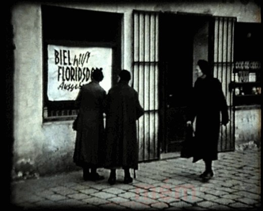 Abgabestelle der Bieler Hilfsaktion in Floridsdorf, 1948