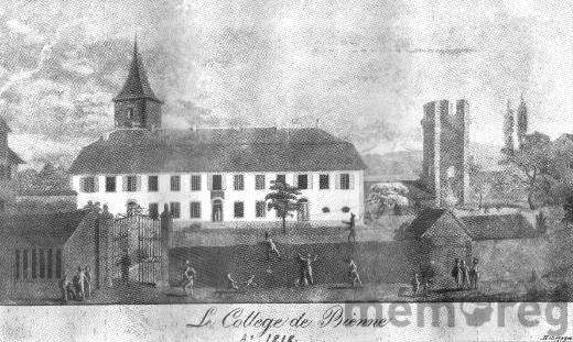Das erste Bieler Gymnasium, 1818