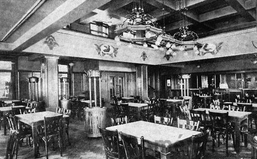 Buffet III. Klasse im Bahnhof Biel, 1923