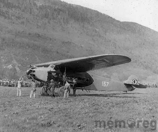 Flugplatz Biel, Bözingenfeld, 1928