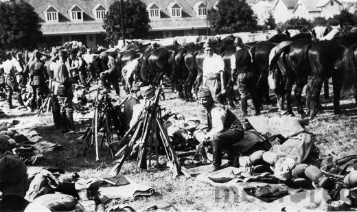 Mobilmachung in Biel, 1939
