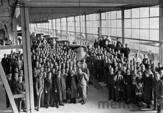 Belegschaft GM 1936