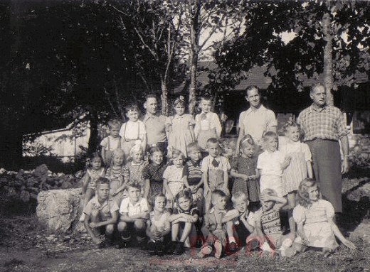 Kinder aus Wien-Floridsdorf in Magglingen, 1947