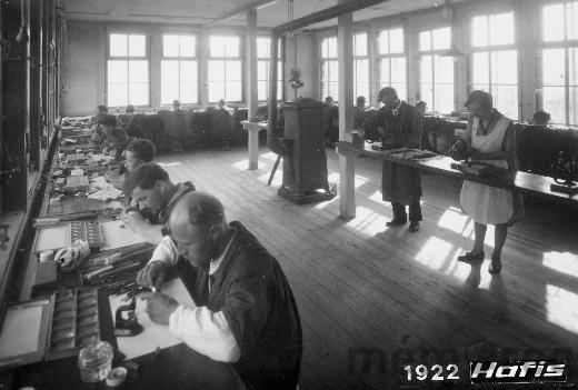 Die Firma Hafis in Pieterlen, 1922