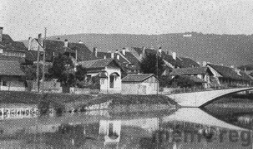 Ein Stück Alt-Nidau an der Zihl, um 1938