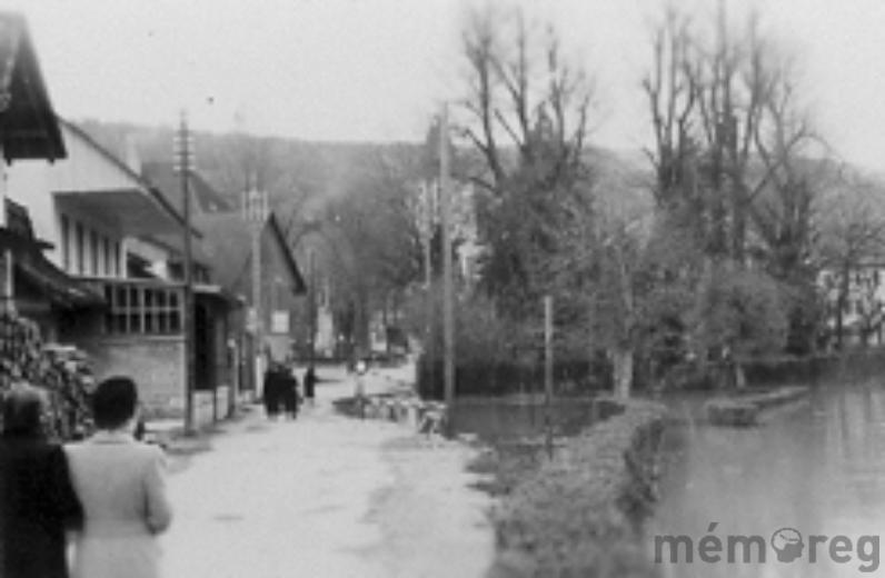 Überschwemmungen in Nidau