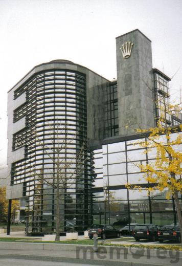 Gebäude der «Rolex» im Bözingenfeld in Biel, 2005
