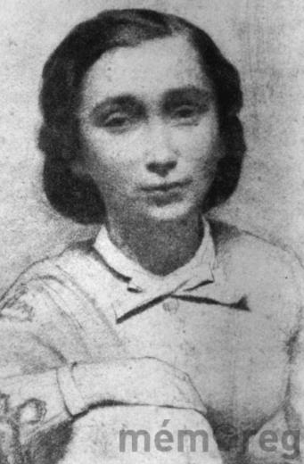 Anna Rüefli, die Frau von Albert Anker, um 1860